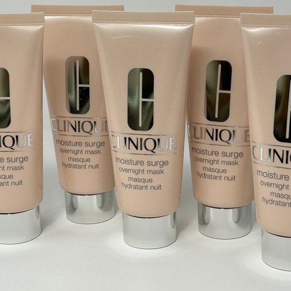 5 Clinique Moisture Surge Overnight Mask 3.4 oz Bottle NEW No box  NEW FRESH - Picture 3 of 3